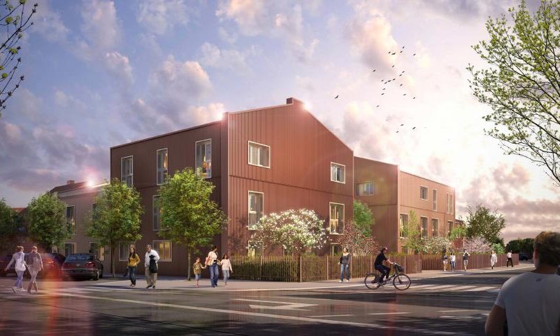 99 logements Arras et Frévent avec Bouygues Batiment Nord Est bardage bois