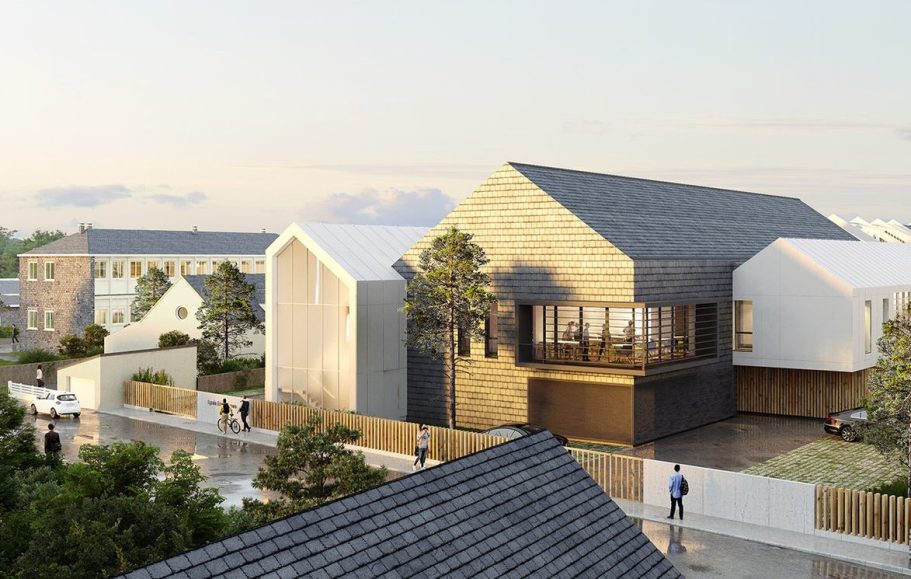 Lycée Emilie James construction d'un restaurant et d'un internat mutualisé